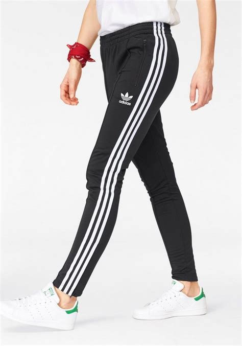 trainingshose adidas damen scwarz|adidas Trainingshosen günstig kaufen.